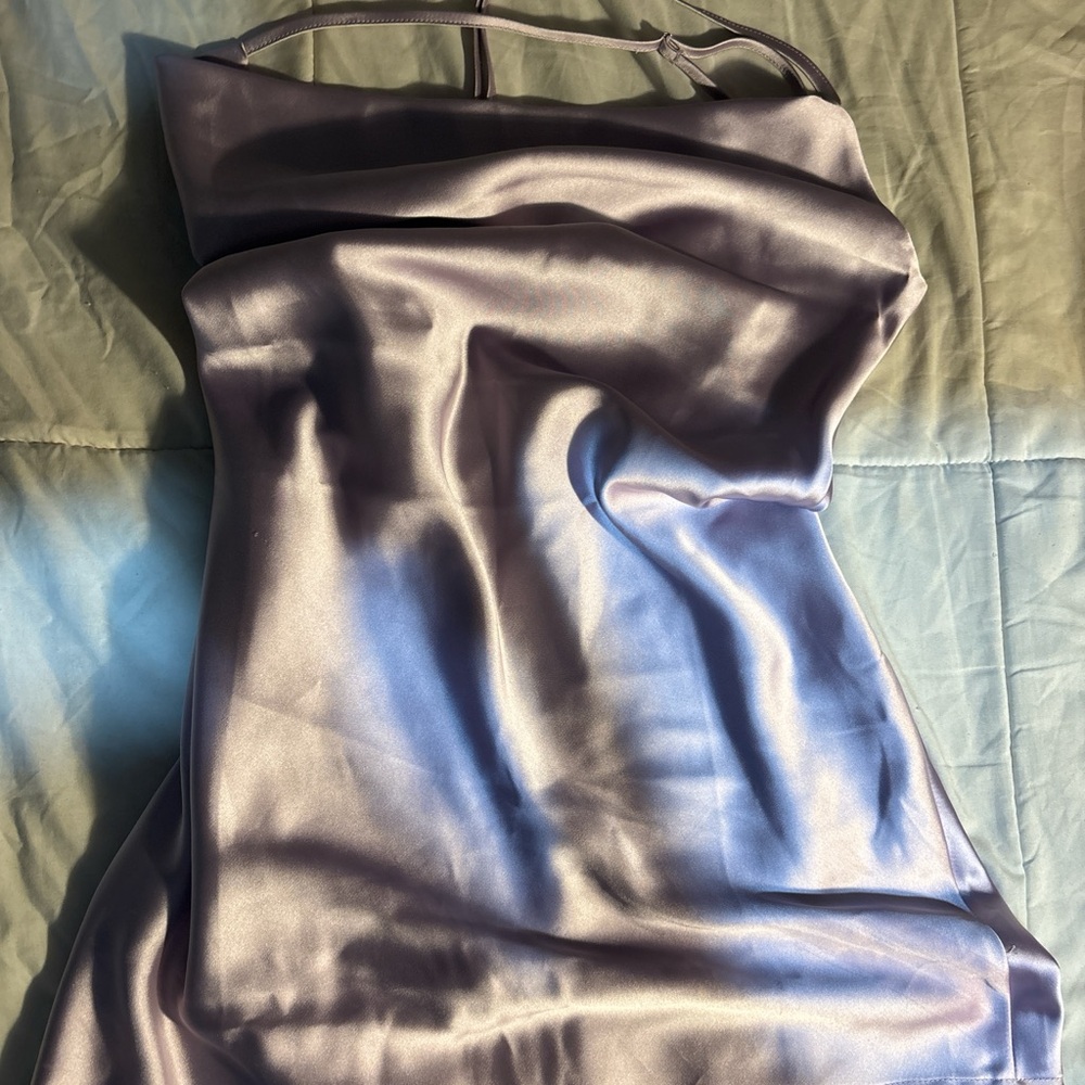 Forever 21 Light Purple Satin Dress